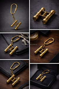 Llavero Náutico Marino Coleccionable de Latón Hecho a Mano de Alta Calidad con Diseño Antiguo y Moderno, Opción de Logotipo Personalizado - Artículo de Regalo - Product Image 2