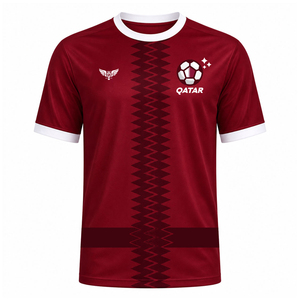 เสื้อฟุตบอลทีมชาติสหรัฐอาหรับเอมิเรตส์ 2026 รุ่น Repleca สีขาวแดง คอวี ระบายอากาศได้ดี เป็นมิตรกับสิ่งแวดล้อม แห้งเร็ว ผลิตจากโพลีเอสเตอร์ 100% สำหรับแฟนบอล - Product Image 4