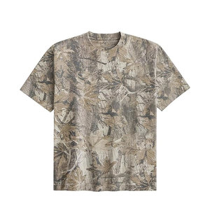 T-shirt de chasse d'hiver le plus vendu, en tissu respirant polyester/nylon, couleur et logo personnalisables, service OEM de haute qualité, couleur unie - Product Image 1