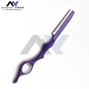 Premium High Quality Customized Stainless Steel Straight Razor for Precision Hair Face Shaving Eyebrow <b>Thinning</b> Professional Bar - Product Image 4