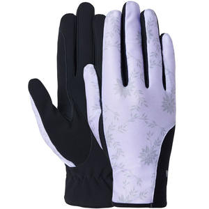 Guantes de Montar Transpirables y Ligeros con el Mejor Agarre, Guantes de Montar con Estampado Floral - Product Image 3