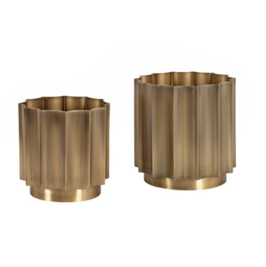 Jardinière en cuivre avec grand support, jardinière de sol pour intérieur, décoration de salon, forme unique, jardinière de jardin - Product Image 5