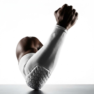 Al por mayor: Coderas de protección profesional, finas, de Spandex y Nylon, para adultos, para fitness y gimnasio - Product Image 6