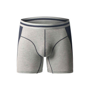 Calzoncillos bóxer de lujo personalizados para hombre, con logotipo personalizado, diseño de banda, ajuste a la medida, frente abierto, con tela de algodón cómoda. - Product Image 3