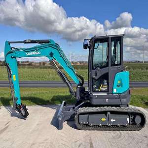 Mini-excavatrice d'occasion 3,5 tonnes sur chenilles avec pompe à engrenages, roulement et composants essentiels du moteur - Product Image 2