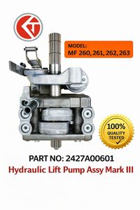 Bomba Hidráulica Massey Ferguson Mark III 2427A00601 para MF 260 261 262 263, Palanca Curva de 21 Estrías, 2800-3200 PSI, Calidad OEM - Product Image 2