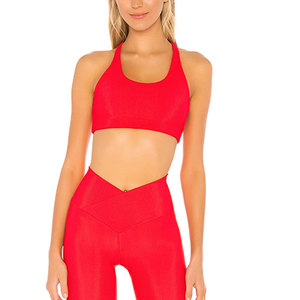 High Quality Women Sports <b>Bra</b> Leggings Set Breathable Gym Running Leggings with Medium Support SpandexNylon Front Logo Tennis - Product Image 2