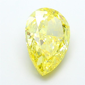 Diamante Suelto Certificado IGI, Color Amarillo Intenso, Alta Calidad, Cultivado en Laboratorio, Alto Brillo, Tipo CVD 2A, Excelente Brillo para Joyería - Product Image 5