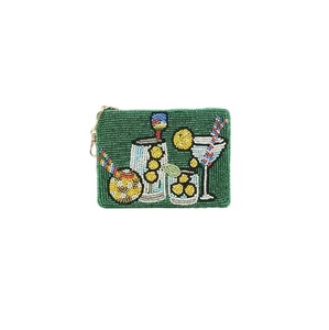 Elegante Monedero con Cuentas Bordadas, Bolsa con Cierre, Regalo, Monedero de Cuentas Coloridas, Accesorio de Moda Hecho a Mano - Product Image 4