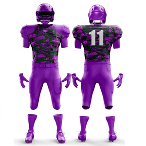 Personnalisation élégante d'un uniforme de football américain à col en V - Product Image 1