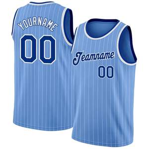 Camiseta de baloncesto personalizada con nombre del equipo 00, rayas azul verdoso, malla sublimada, unisex, para adultos, sin mangas, cuello redondo, corte regular - Product Image 4