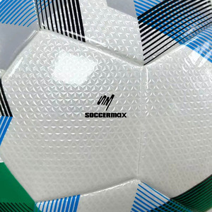 Thermal Bonded Football Size 5 PU Leather Custom Match Soccer <b>Ball</b> Lightweight Eco Friendly Competition Training - Product Image 3