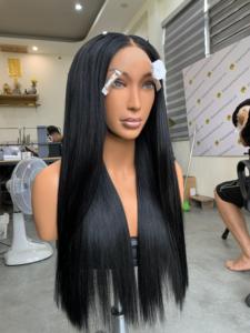 Cabello Humano Vietnamita de la Mejor Calidad, Liso Sedoso con Ondas, Remy Virgen, Doble Trama, Trama Única con Cierre para Tejido de Cabello - Product Image 2