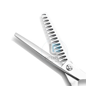 Tijeras de Adelgazamiento de Acero Inoxidable Fabricadas en Pakistán con Logotipo Personalizado, Herramientas de Corte de Cabello, Servicio OEM Disponible - Product Image 5
