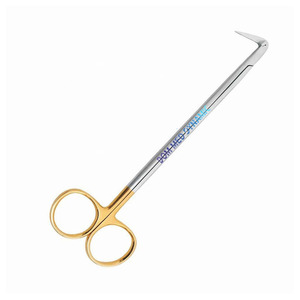 Ciseaux de dissection Dom Med Dynamics 7 Metzenbaum/Nelson avec inserts en carbure de tungstène, anneaux dorés, kit chirurgical CE - Product Image 1
