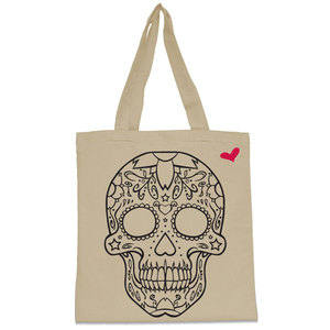 Sac fourre-tout en toile bleue avec imprimé ancre blanche, poignée en corde, grande taille, sac de plage et de shopping - Product Image 2