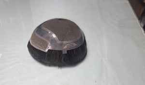 Taz Hair BD Prótesis Capilar de Cabello Humano Remy Indio con Onda Natural y Frente de Encaje, Calidad Premium - Product Image 3