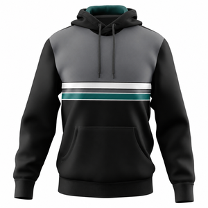Sudadera con Capucha de Forro Polar de Poliéster, Sublimación, Ecológica, Ligera, Personalizada, para Hombre, Invierno, OEM, ODM, Venta al Por Mayor Directa de Fábrica - Product Image 3