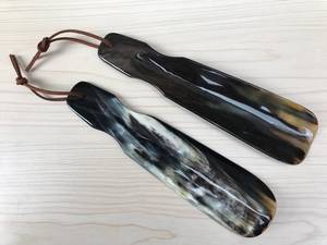 Chausse-pieds en corne naturelle faits à la main, accessoires pour chaussures, fabriqués en Inde, gravure de logo acceptée, conçus pour enfiler les chaussures - Product Image 6