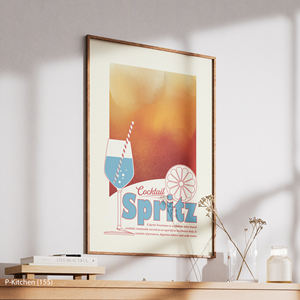 ศิลปะบนผืนผ้าใบสำหรับตกแต่งห้องครัว, ภาพโปสเตอร์ค็อกเทลสไตล์วินเทจ, ของตกแต่งผนังบาร์สไตล์เรโทร - Product Image 3