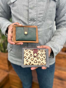 ใหม่จริงทําด้วยมือรีไซเคิลหนังเปลี่ยนเหรียญกระเป๋าผู้ถือบัตรเครดิตกรณีตะวันตกสไตล์หลายกระเป๋าเงินเหรียญขนาดเล็กสําหรับผู้หญิง - Product Image 4