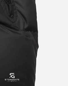Chaleco Acolchado Grueso de Otoño para Hombre, Sin Mangas, de Poliéster y Algodón, Cálido, Impermeable, Transpirable, con Cuello en V, Informal, con Bolsillos - Product Image 3