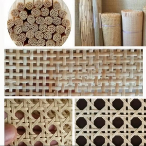 โรงงานเวียดนามจำหน่ายหวายถักแบบธรรมชาติสำหรับเก้าอี้และตู้ - Product Image 3