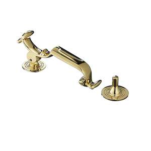 Battant de porte en laiton poli massif, style vintage, accent d'entrée, finition durable - Product Image 1