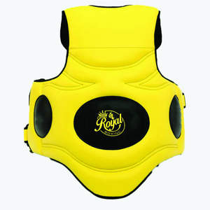 Protector de cuerpo MMA Muay Thai Kickboxing entrenamiento de artes marciales almohadilla de protección para el pecho y el vientre protector de pecho de boxeo - Product Image 1