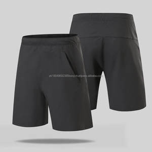 Pantalones cortos de entrenamiento en blanco de secado rápido para hombre - Product Image 4
