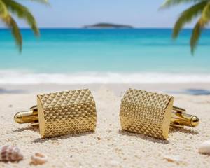 Mancuernillas Personalizadas de Lujo para Hombre |   Mancuernillas de Acero Inoxidable y Plata de Ley 925 |   Joyería al por mayor para puños de camisa de negocios y bodas - Product Image 3