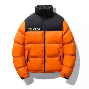 Lightweight Travel Bubble <b>Jacket</b> for Men Stand Front Foldable Design <b>Packable</b> Warmth Versatile Fit Practical Comfort - Product Image 6