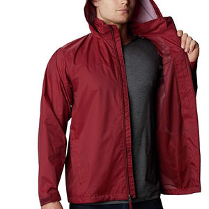 Chaqueta cortavientos personalizada para hombre para entrenamiento al aire libre, tela impermeable a prueba de viento para deportes de invierno, cortavientos con logotipo impreso - Product Image 5