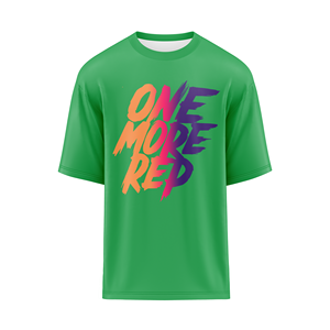 T-shirt Homme Décontracté Grande Taille 100% Coton, Imprimé Batik Personnalisé avec Logo Frontal par Flexographie, Anti-Plis, Séchage Rapide, Respirant - Product Image 4