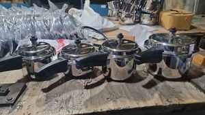 Casserole à pression en aluminium de haute qualité, cuisson rapide, corps durable, pour la maison, l'hôtel, vente en gros - Product Image 4