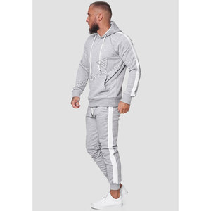 Conjunto Deportivo para Hombre, Personalizado, 100% Algodón, Corte Regular, Sudadera Ligera con Capucha, Pantalones Deportivos, Secado Rápido - Product Image 3