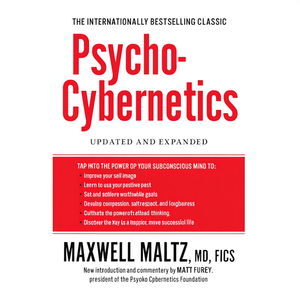 Psycho-cybernetique par l'auteur Maxwell Maltz, livre broché personnalisé, impression de couverture souple - Product Image 1