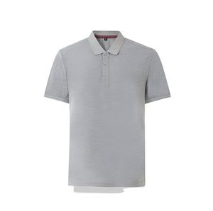 OEM venta al por mayor de ropa de gimnasio en blanco con logotipo personalizado camisas de ajuste de secado rápido de algodón original para Polo camiseta para hombres Eco-Friendly - Product Image 3