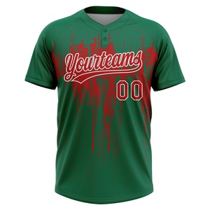 Fabricante OEM de Camisetas de Softbol Personalizadas, Uniformes de Equipo Transpirables de Poliéster de Secado Rápido, Fábrica de Marca Privada, Venta al Por Mayor - Product Image 2