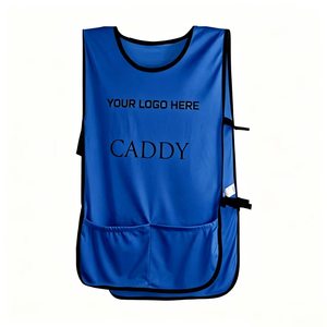 Uniforme de Golf Personalizado con Logotipo, Camiseta sin Mangas Transpirable con Bolsillos para Caddie de Golf, Venta al Por Mayor - Product Image 3