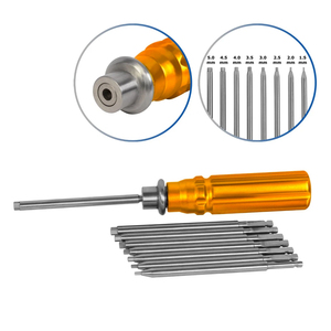 Ensemble d'instruments chirurgicaux orthopédiques de haute qualité, poignée à couplage rapide, ensembles de tournevis, instruments médicaux CE, approuvés ISO - Product Image 3