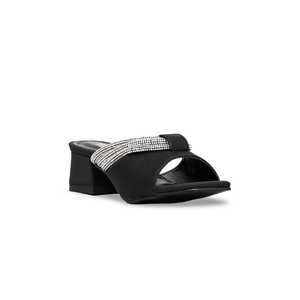 Black Girls' Fancy <b>Slipper</b> KD9765 - Product Image 2