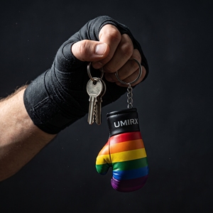 Rainbow Pride Mini <b>Boxing</b> Glove Keychain Pride Flag Lightweight PU Leather <b>Boxing</b> Gloves Key Ring <b>Gift</b> Bag Charm Pride Month - Product Image 6
