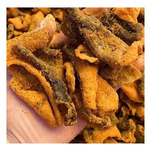 ขนมขบเคี้ยวหนังปลาต้มเกลือคุณภาพสูง รสกรุบกรอบ ขายส่ง - Product Image 2