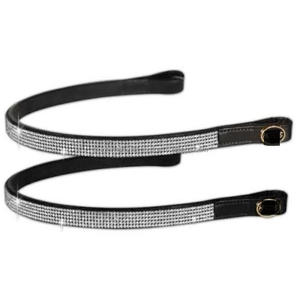 Cristales rojos diamantes de imitación decorativos hechos a mano todas las formas de cuero banda de cejas de caballo para brida en todos los tamaños y colores personalizados precio bajo - Product Image 4