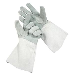 Gants de soudage en cuir de vachette avec logo personnalisé, couleur au choix, pour hommes et femmes - Product Image 4