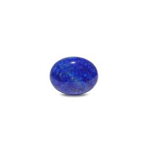 Natural Lapis Lazuli Gemstone 17.2 Carat Certified Wholesale Blue Green Faceted 25mm for Jewelry Making - Product Image 1