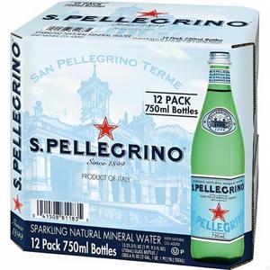 2026 Factory Supply San Pellegrinoo Sparkling Natural Mineral <b>Water</b> Glass Bottle New Stock All Size Available Discounted Prices - Product Image 3