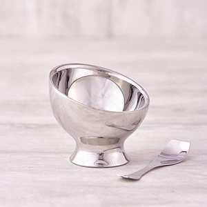 ชามไอศกรีมโลหะทันสมัยพร้อมช้อนถ้วยขนมหวานสแตนเลสอุปกรณ์ครัวที่มีสไตล์ตกแต่งโต๊ะ - Product Image 2