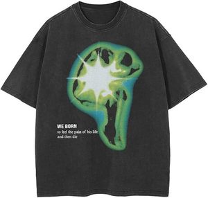 T-shirts en coton 100 % de qualité supérieure, épais, personnalisables avec logo imprimé, grandes tailles pour hommes, séchage rapide, anti-boulochage, vente en gros - Product Image 3